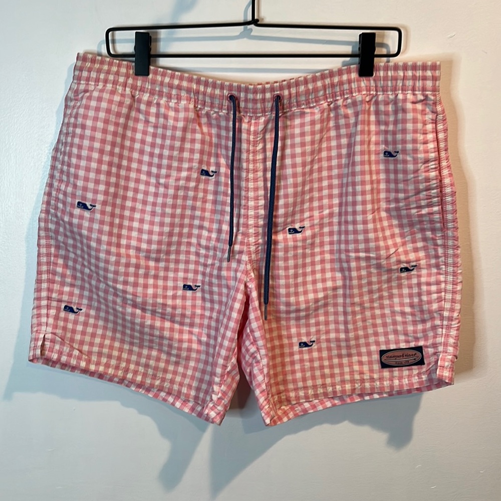 Men’s | Vineyard Vines Swim Trunks | Pink | Medium